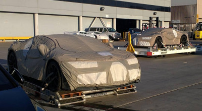 Bugatti Chiron a fost spionat îndeaproape - Photo