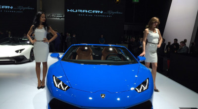 FRANKFURT 2015: Lamborghini Huracan îşi pierde 