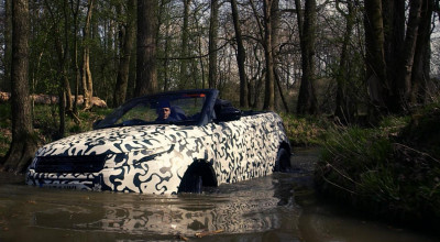 Range Rover Evoque Cabrio ia cu asalt terenul accidentat! (VIDEO) - Photo