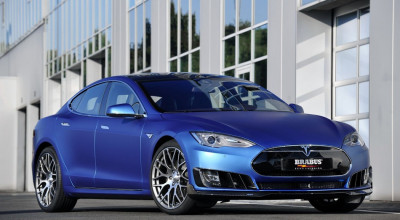 Ţi-ai imaginat vreodată că Brabus va modifica un Tesla Model S??? - Photo