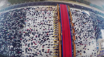 Vezi cum arată un ambuteiaj ADEVĂRAT în China (VIDEO) - Photo