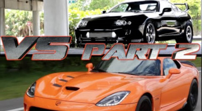 Dodge Viper de 900 CP vs Toyota Supra de 1000 CP? Tu pe cine pariezi? (VIDEO) - Photo