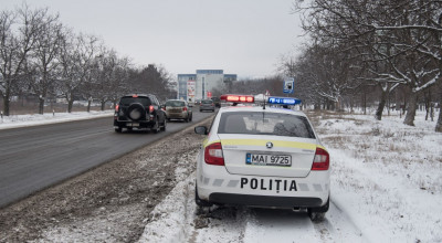 În lupta cu condiţiile meteorologice IGP a decis să mărească numărul de poliţişti aflaţi la datorie! - Photo