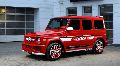 TopCar modifică un G63 AMG într-un stil aparte. Aminteşte de Moş Crăciun şi Coca-Cola - Photo