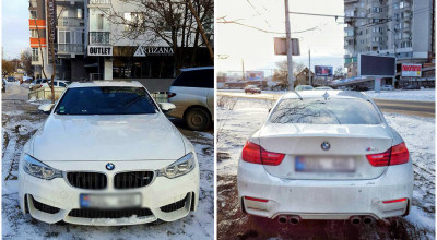 Un nou BMW M4 Coupe a fost surprins pe străzile capitalei - Photo