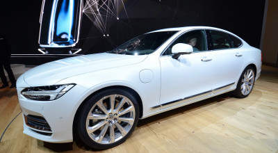 Vezi cum arată noul Volvo S90 în culoarea preferată de moldoveni, ALB! - Photo