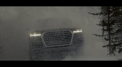 VIDEO: Audi Q7 bagă frica în omul zăpezii Yeti! - Photo