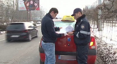 Taximetriştii luaţi în vizor de către ANTA şi INP! Operaţiunea va dura până în data de 22 Februarie! - Photo