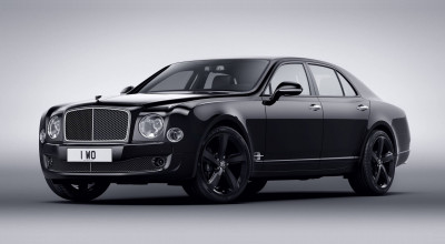 Bentley Mulsanne Speed Beluga Edition este mai negru ca noaptea - Photo