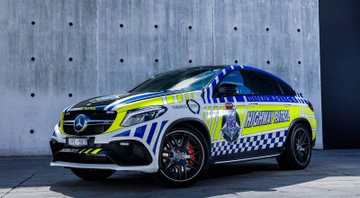 Poliţiştii din Australia s-au înarmat cu un Mercedes-AMG GLE 63 S Coupe! - Photo