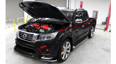 Pentru că a fost băiat cuminte, acest Nissan Navara s-a ales cu un motor de GT-R de 800 CP! - Photo