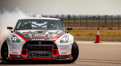 Nissan GT-R este autorul unui record mondial de drift cu o viteză de 305km/h! (VIDEO) - Photo