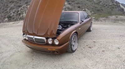 A cumpărat acest Jaguar cu 1.200$ iar acum a ajuns o piesă de colecţie cu un LS3 sub capotă! (VIDEO) - Photo