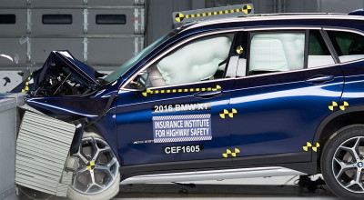 BMW X1 primeşte Top Safety Pick Plus la testele crash IIHS! (VIDEO) - Photo