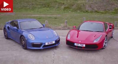 Test Drive: Ferrari turbo vs Porsche Turbo! (VIDEO) - Photo