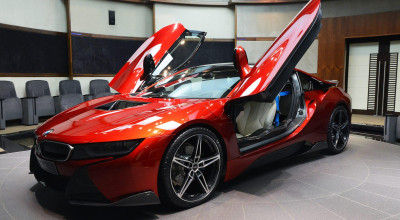 Singurul BMW i8 în nuanţa Lava Red poate fi găsit în Emiratele Arabe Unite! - Photo
