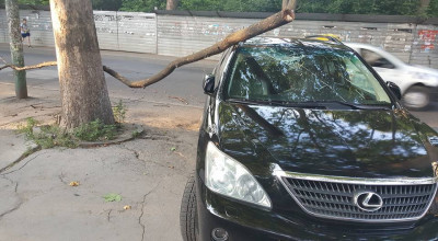 Ai grijă unde parchezi maşina în Chişinău! Nu toţi sunt norocoşi şi păziţi! - Photo