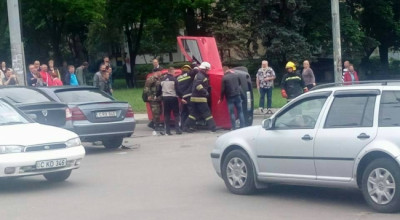 Accident grav în capitală! - Photo