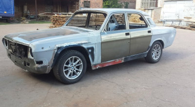 Lupul în blană de oaie: A cuplat caroseria unui GAZ-24 cu şasiul unui BMW 540i! - Photo