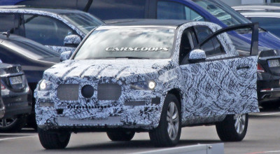 Succesorul lui Mercedes-Benz GLE a fost surprins camuflat pe drumurile publice! - Photo