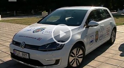 Garajul primăriei va adăposti un VW Golf full electric! Aşteptăm de la Dorin Chirtoacă un video cu prima beţie lângă acesta! - Photo