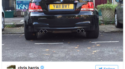 Chris Harris a adăugat în colecţia sa un BMW 1M. Recunoaşte că l-a costat 