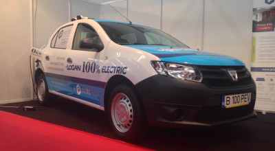 Dacia Logan cu alimentare la priză? Da! Şi e construită în România - Photo