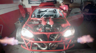 Incredibil: Cum sună un motor de Ferrari înghesuit sub capota unei Toyota GT86 (VIDEO) - Photo