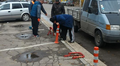 INP nu se lasă: Încă 33 de instalaţii şi dispozitive anti-parking demontate - Photo