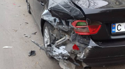 VIDEO: Încă un şofer cere ajutorul internauţilor după ce BMW-ul i-a fost tamponată de un necunoscut! - Photo