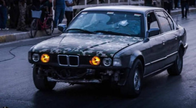 În Irak, un soldat a evacuat peste 70 de răniţi la volanul unui BMW Seria 7 blindat din anii 90! - Photo