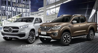 Mercedes-Benz X-Class şi Renault Alaskan, aceeaşi platformă, dar cu un înveliş difert! - Photo
