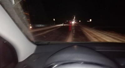 Atenţie Şoferi! Pericol sporit de alunecare pe traseul Bălţi-Făleşti! 