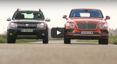 Iată cel mai nonconformist test pe care l-ai văzut vreodată...Dacia Duster vs Bentley Bentayga! - Photo