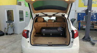 Porsche Cayenne pe GPL, cea mai recentă lucrare a unui atelier din România! - Photo