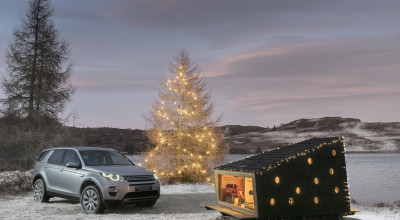 Eşti un romantic din fire? Iată ce căsuţă de vacanţă a construit Land Rover. Se potriveşte la fix într-un Discovery Sport - Photo