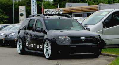Cine a spus că doar supercarurile pot avea jante mari şi garda la sol mică? Duster-ul vrea şi el atenţie! - Photo