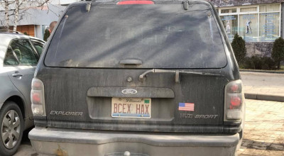 BCEX HAX. Cu ce numere preferenţiale din SUA se plimbă acest moldovean (?) - Photo