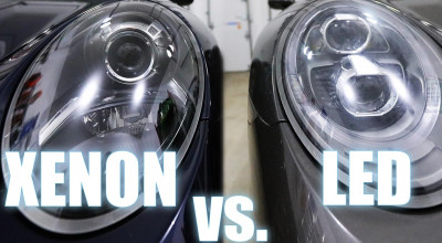 Un experiment video îţi arată diferenţa pe viu între farurile Halogen, Xenon şi LED (VIDEO) - Photo