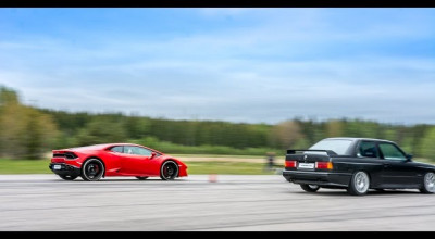 Lamborghini Huracan versus un BMW E30 M3? (VIDEO) - Photo