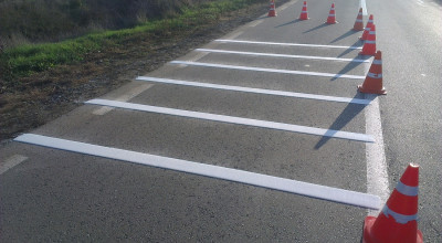 Nu avem marcaje rutiere obişnuite pe şosea, dar MTID vrea benzi rezonatoare! - Photo
