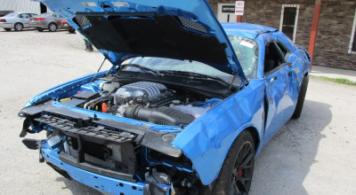 Cum să faci praf un Dodge Challenger SRT Hellcat nou-nouţ după nici 30 de kilometri?! - Photo