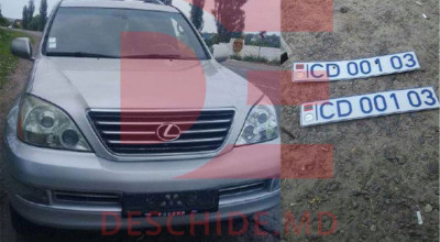 Pretinsul ministru de externe al Tiraspolului a rămas fără numere de înmatriculare la maşina de serviciu - Photo