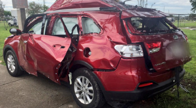 Aşa arată Kia Sorento după ce a explodat o butelie de Gaz Petrolier Lichefiat în ea! - Photo