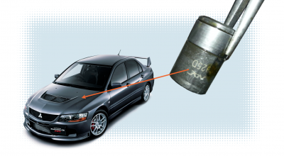 A cumpărat un Lancer Evolution MR cu o cheie cadou...uitată în motor! - Photo