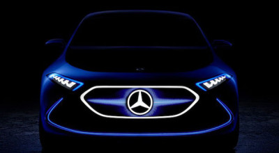 Mercedes-Benz vine peste BMW i3 cu un nou concept electric, EQ A - Photo