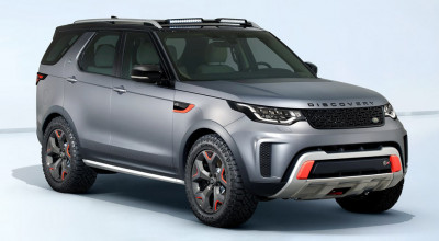 FRANKFURT 2017: Land Rover apare pe harta salonului auto german cu un Discovery SVX - Photo