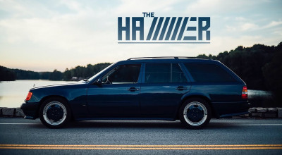 Mercedes S124 AMG Hammer, vedeta anilor '80 - Photo