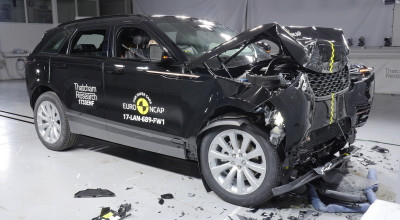 VIDEO: Range Rover Velar a trecut cu brio testele de impact Euro NCAP - Photo