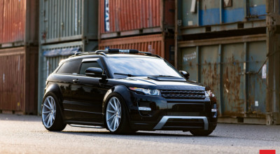 Vossen probează un set de jante pe cel mai scurt Range Rover Evoque - Photo